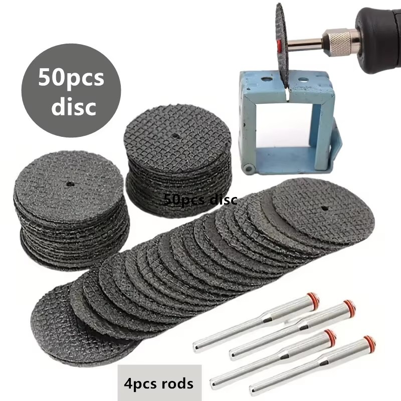 Cordless Rotary Tool Kit Accessories - 50 Stuks 32mm Glasvezelversterkte Doorslijpschijven 1.2mm