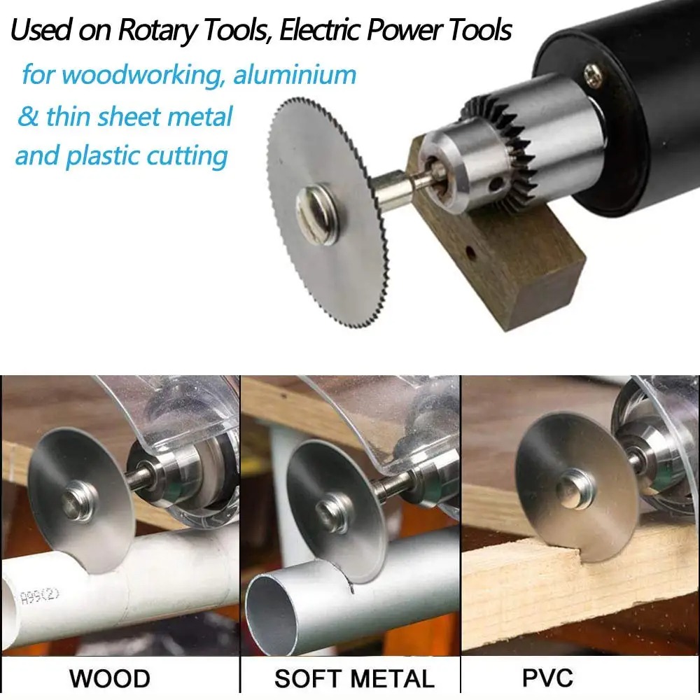 6 Stuks HSS Cirkelzaagblad Rot - Cordless Rotary Tool Kit Accessories recensie en prijs